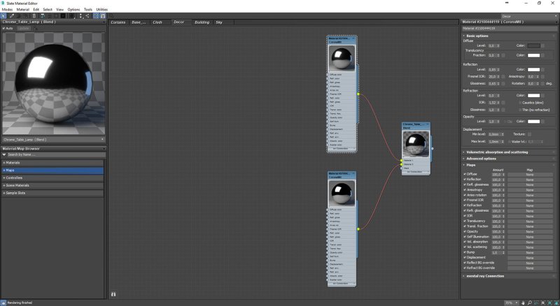 Зеркало Corona MTL