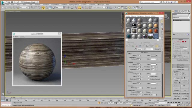 Материал мрамора в 3ds Max Corona