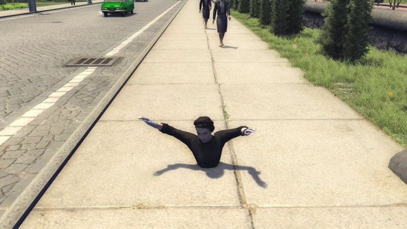 Застрял в текстурах