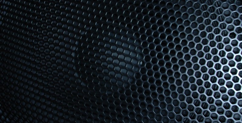 Акустическая сетка металлическая