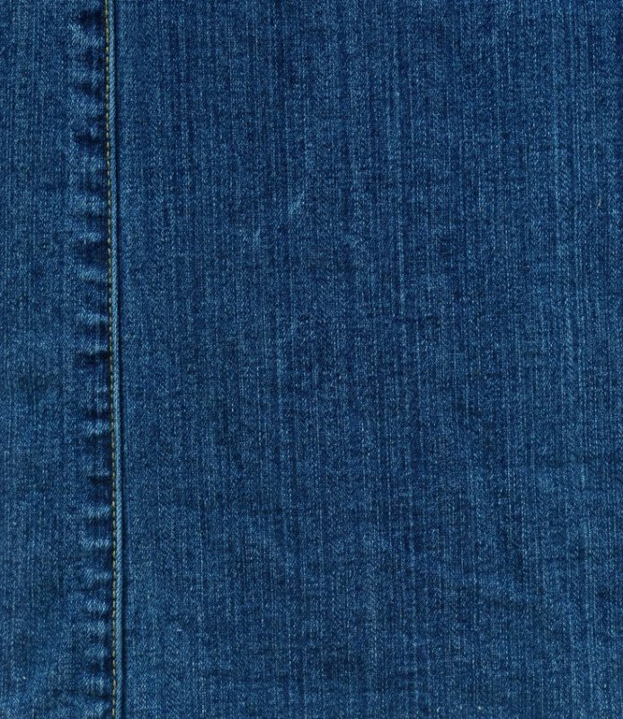 Джинсовая ткань голубая