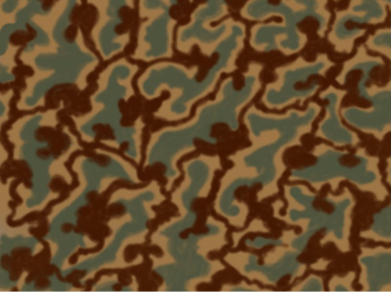 Камуфляж флектарн Бундесвер текстура