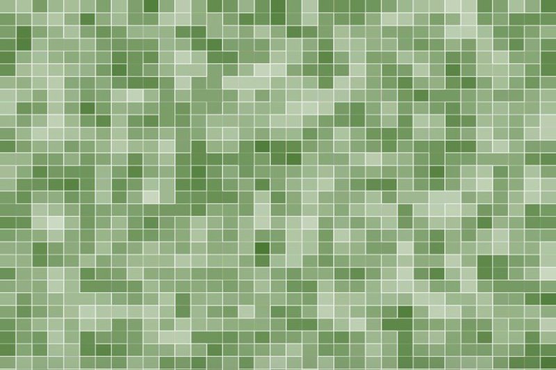 Мозаика зеленая