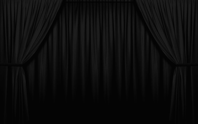 Черные занавески