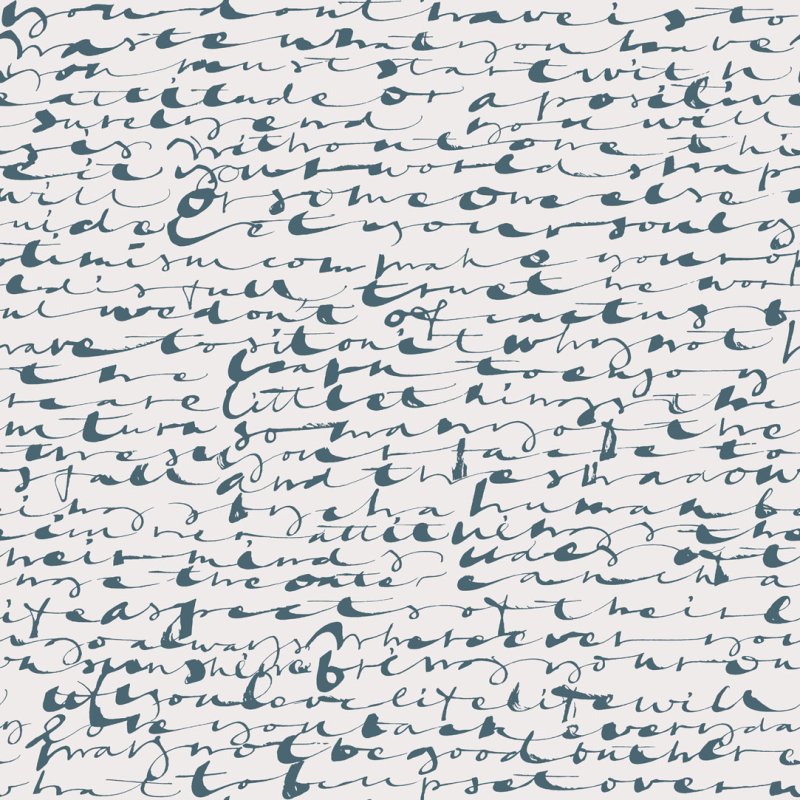 Паттерн из надписей