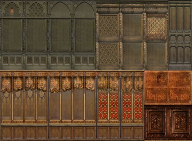 Текстура средневековье