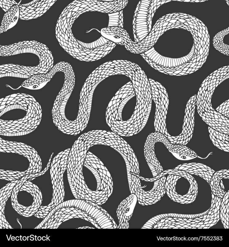 Змея паттерн