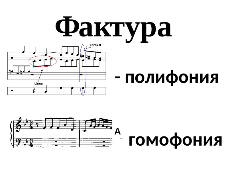 Что такое фактура в Музыке определение