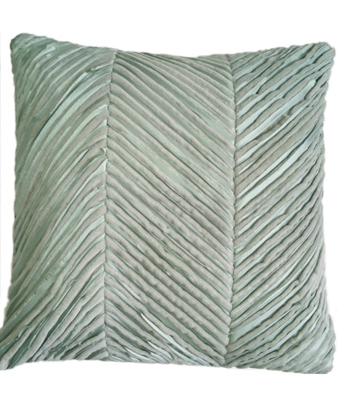 Подушка зеленая декоративная