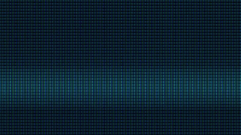 Пиксельная сетка на мониторе