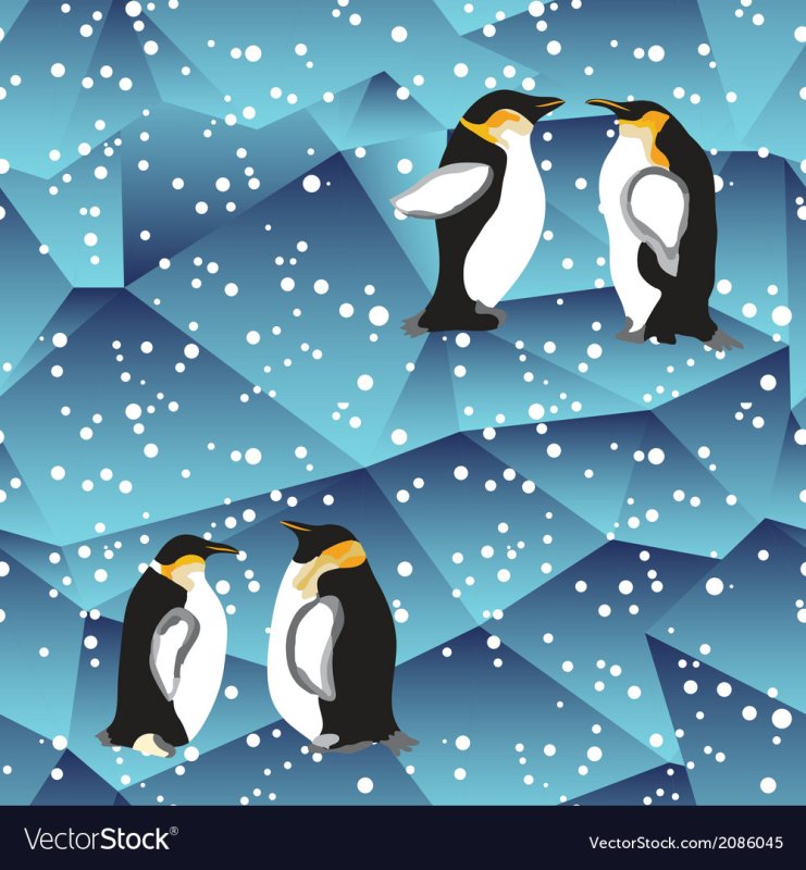 Текстура пингвина