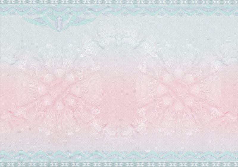 Защитная сетка гильош для документов вектор