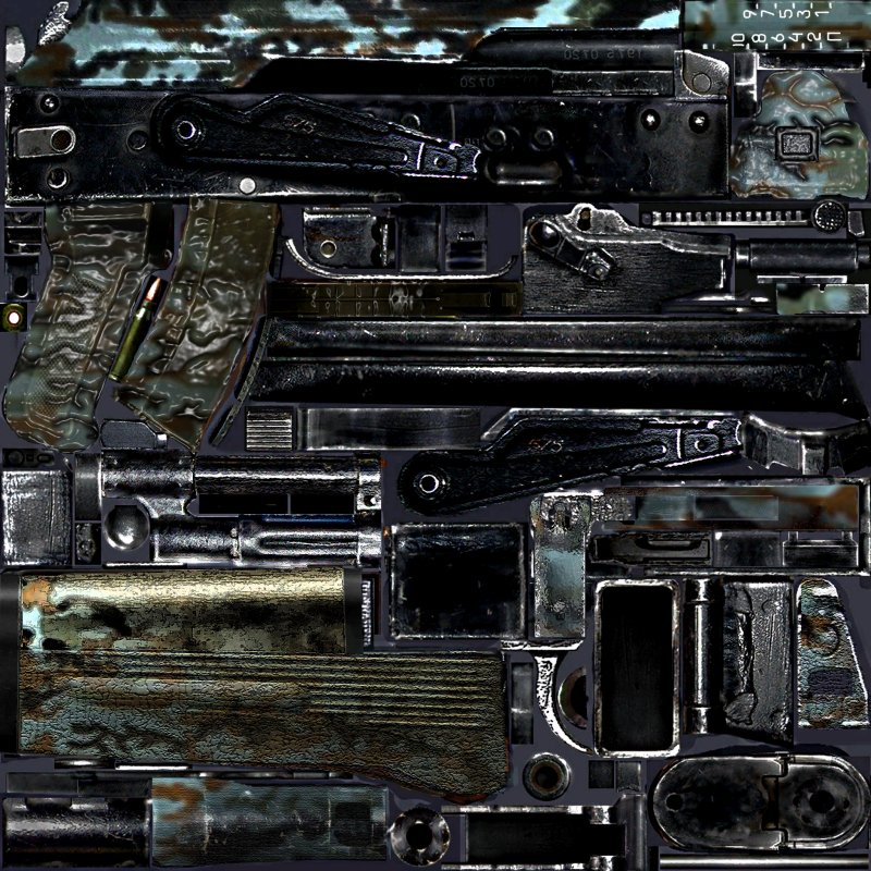 Сталкер тень Чернобыля WPN_ak74.DDS