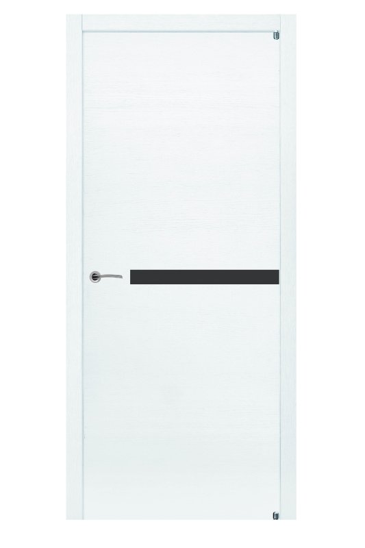 Белые двери со стеклом