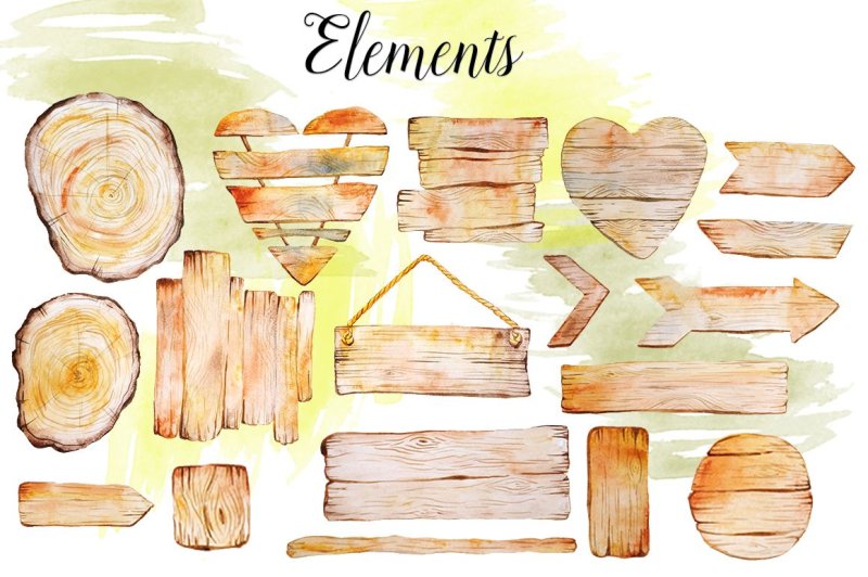 Деревянная табличка