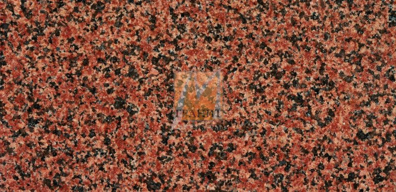 Гранит Капустинский красный