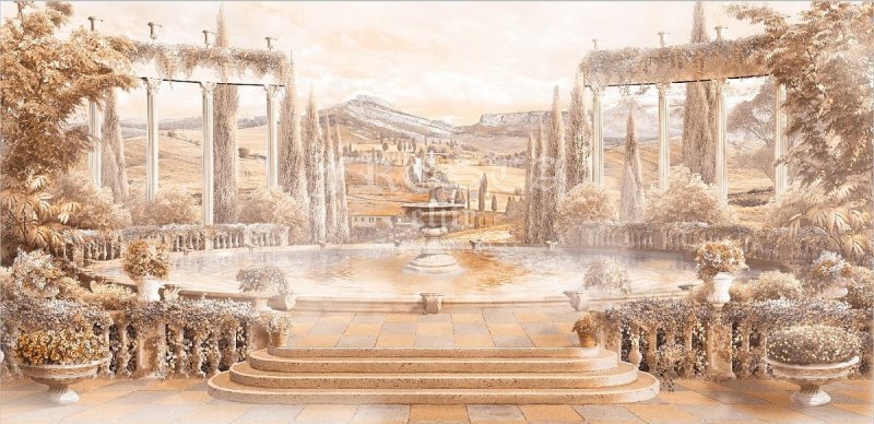 Греция античность Олимп фон