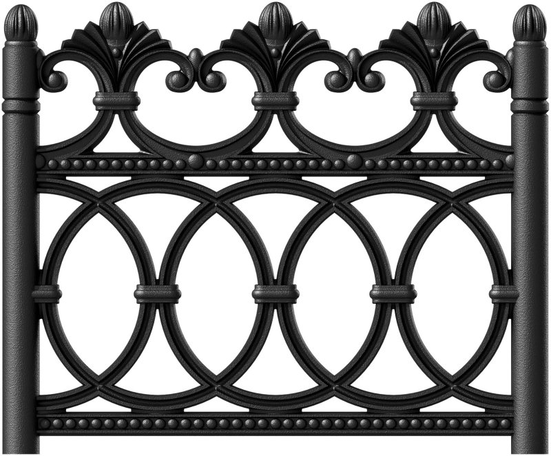 Чугунные ограждения