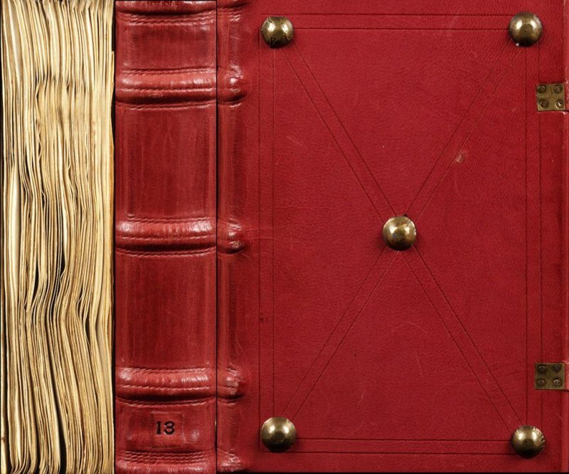 Текстура книжного переплета