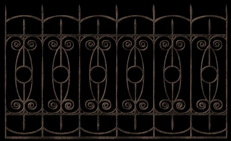 Кованые решетки ограждения