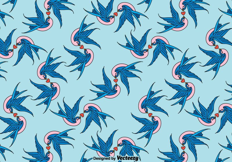 Фон олдскул тату