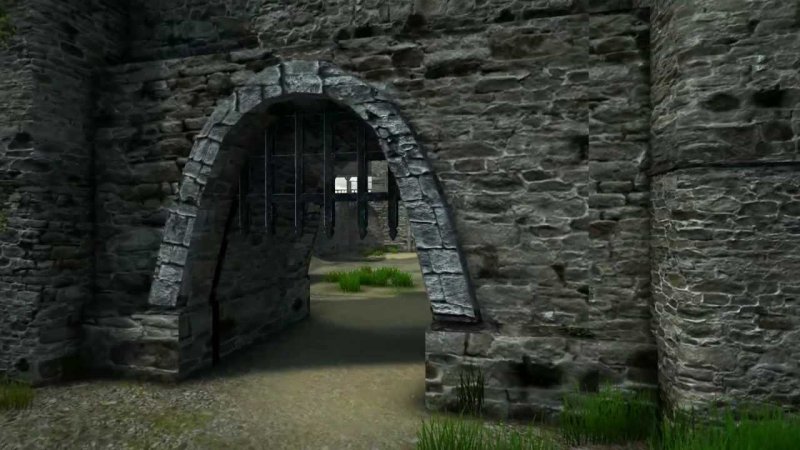 Стена замка