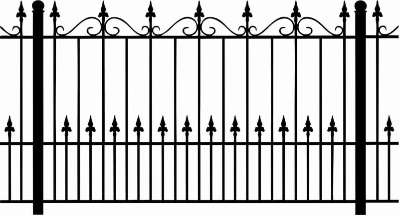 Кованый забор