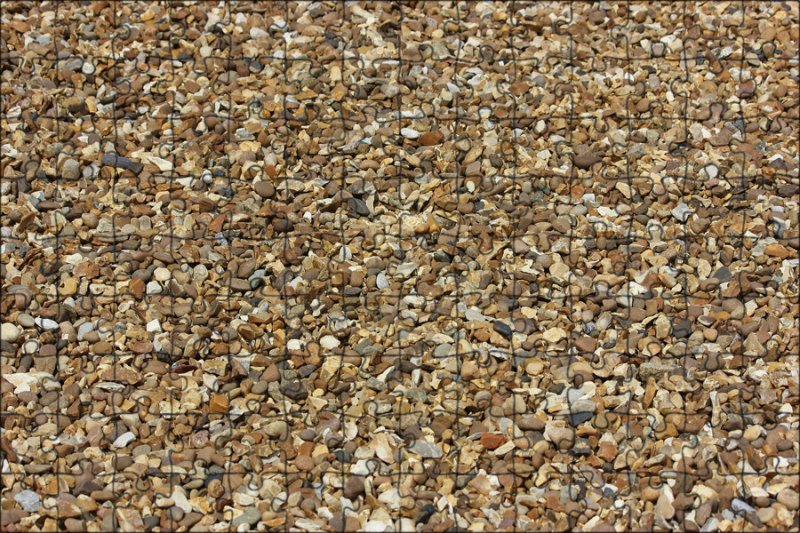 Мелкий гравий для дорожек