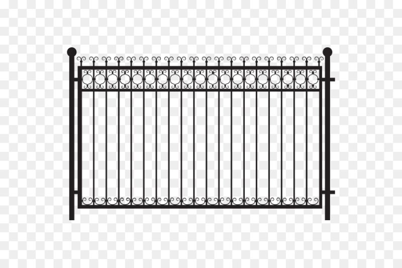 Железное ограждение