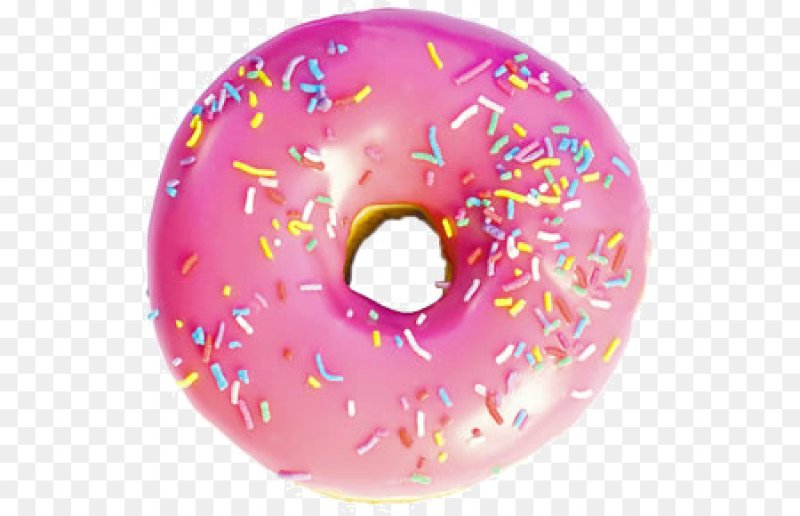 Пончик с глазурью