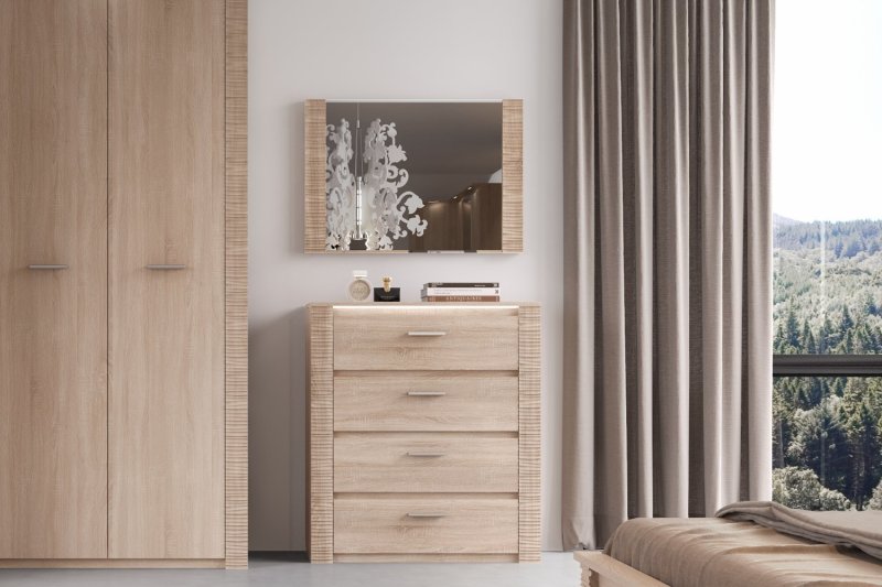 Комод Элана 1400 дуб сонома