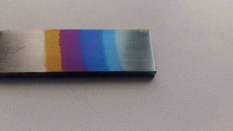 Анодирование титана палитра