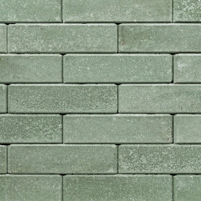 Зеленый кирпич облицовочный