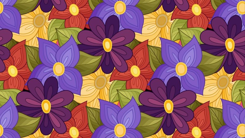 Паттерн цветы