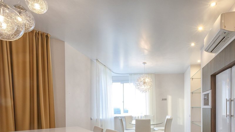 Сатиновые потолки