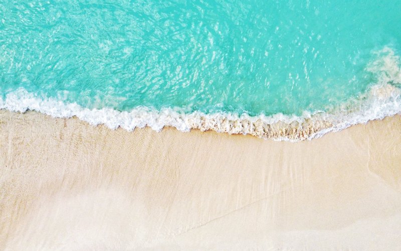 Пляж вид сверху