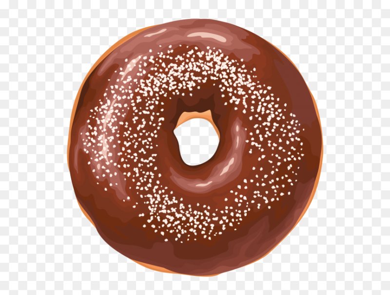 Шоколадный пончик