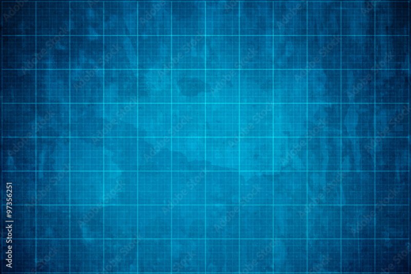 Бумага для черчения синяя