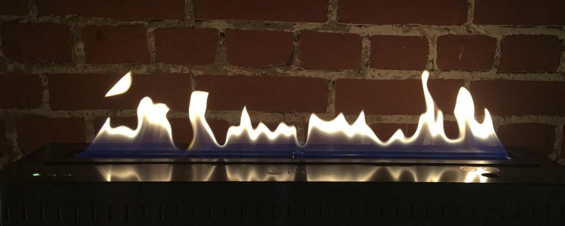 Пламя биокамина