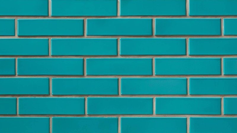 Бирюзовый кирпич