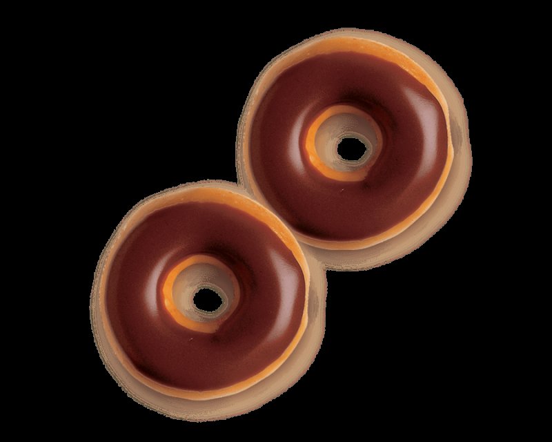 Пончик без глазури