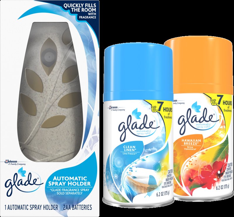 Освежитель воздуха спрей Glade автоматический 269мл/4