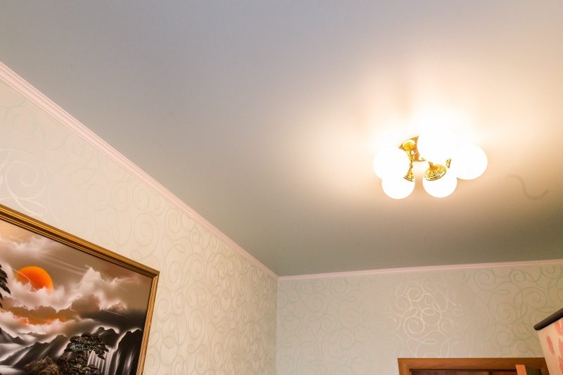 Матовый и сатиновый потолок разница