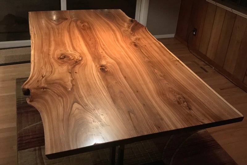 Дуб карагач столешница