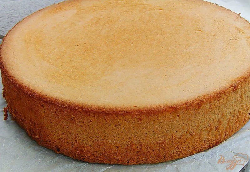 Круглый бисквит