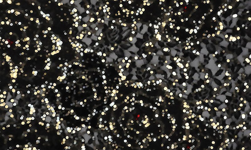 Блестки на черном фоне