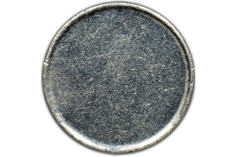 Ржавая серебряная монета