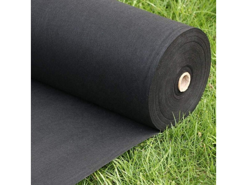 Геотекстиль черный 200 микрон 160см 25 м 40 м2