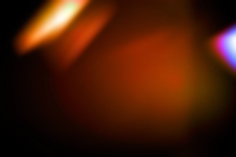 Блики на черном фоне