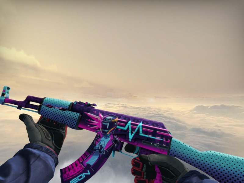 АК 47 неон револютион